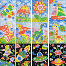 Load image into Gallery viewer, Handmade 3D Children Mosaicos DIY Foam&amp;Crystal Stickers Art EVA Cartoon Animal Dinosaur Creative Educational Toys for Kids