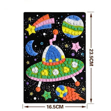 Load image into Gallery viewer, Handmade 3D Children Mosaicos DIY Foam&amp;Crystal Stickers Art EVA Cartoon Animal Dinosaur Creative Educational Toys for Kids