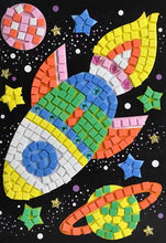 Load image into Gallery viewer, Handmade 3D Children Mosaicos DIY Foam&amp;Crystal Stickers Art EVA Cartoon Animal Dinosaur Creative Educational Toys for Kids