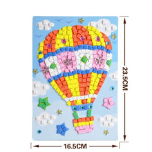 Load image into Gallery viewer, Handmade 3D Children Mosaicos DIY Foam&amp;Crystal Stickers Art EVA Cartoon Animal Dinosaur Creative Educational Toys for Kids