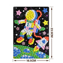Load image into Gallery viewer, Handmade 3D Children Mosaicos DIY Foam&amp;Crystal Stickers Art EVA Cartoon Animal Dinosaur Creative Educational Toys for Kids