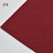 Load image into Gallery viewer, 1pc handmade felt fabric flowers diy craft feltro para artesanato for dolls fieltro felting wool30/15cm 60 colors