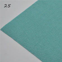 Load image into Gallery viewer, 1pc handmade felt fabric flowers diy craft feltro para artesanato for dolls fieltro felting wool30/15cm 60 colors