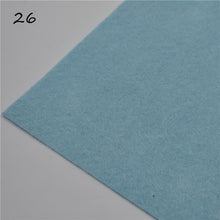 Load image into Gallery viewer, 1pc handmade felt fabric flowers diy craft feltro para artesanato for dolls fieltro felting wool30/15cm 60 colors