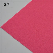 Load image into Gallery viewer, 1pc handmade felt fabric flowers diy craft feltro para artesanato for dolls fieltro felting wool30/15cm 60 colors