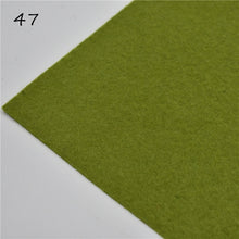 Load image into Gallery viewer, 1pc handmade felt fabric flowers diy craft feltro para artesanato for dolls fieltro felting wool30/15cm 60 colors