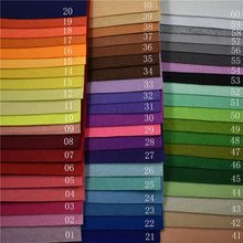 Load image into Gallery viewer, 1pc handmade felt fabric flowers diy craft feltro para artesanato for dolls fieltro felting wool30/15cm 60 colors