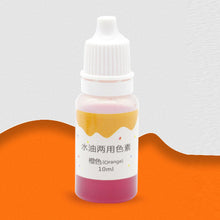 Load image into Gallery viewer, 10ml Handmade Soap Dye Pigments Safe and Non-toxic Base Color Liquid Pigment DIY Manual Soap Colorant Tool Kit 66CY