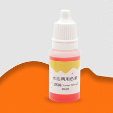 Load image into Gallery viewer, 10ml Handmade Soap Dye Pigments Safe and Non-toxic Base Color Liquid Pigment DIY Manual Soap Colorant Tool Kit 66CY